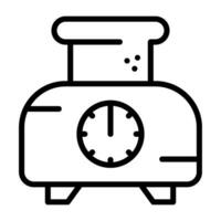 Toaster Vector Icon