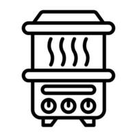 Steamer Vector Icon