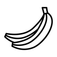 icono de vector de plátano