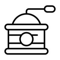 Coffee Grinder Vector Icon