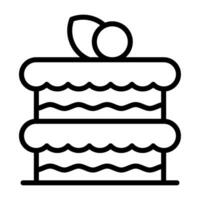 Cake Vector Icon