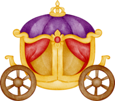 watercolor horse carriage clip art png