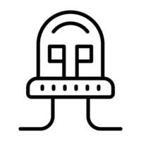 Diode Vector Icon