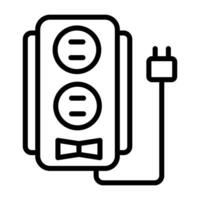 Surge Protector Vector Icon