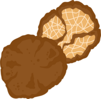 Brigadeiro cogumelo vegetal ilustração grampo arte png