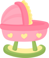 baby cradle illustration png