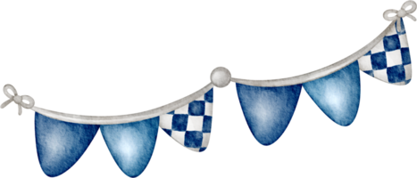 waterverf slinger vlag klem kunst png