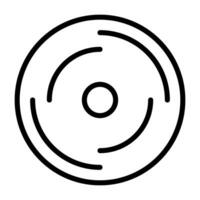 Disk Vector Icon