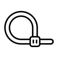 Cable Tie Tensioner Vector Icon