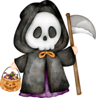 waterverf halloween karakter klem kunst png