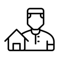 House Owner Vector Icon