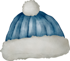 bonnet tricoté aquarelle png