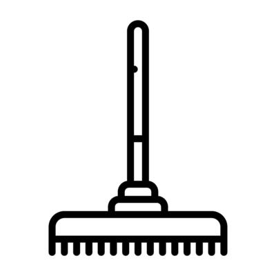 Rake Vector Icon
