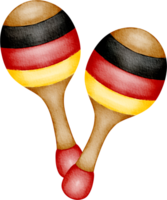 vattenfärg maracas klämma konst png