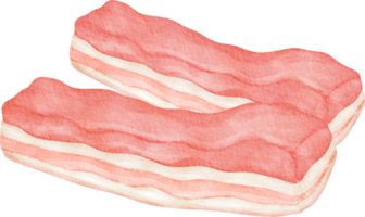 watercolor pork belly png