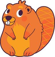 groundhog day cute vector