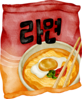 Ramyeon koreanisches Essen png