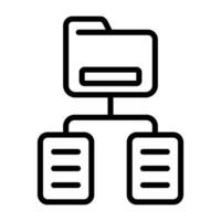 Document Classification Vector Icon