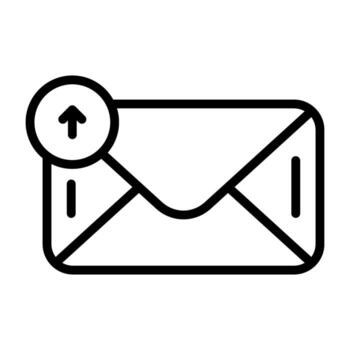Outbox Vector Icon