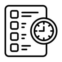 Document Management Vector Icon