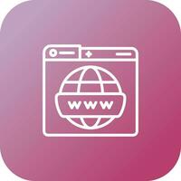 World Wide Web Vector Icon