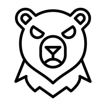 Bear Vector Icon