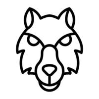 Wolf Vector Icon