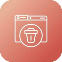 Trash Can Vector Icon