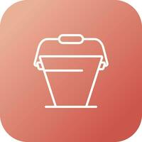 Bucket Vector Icon