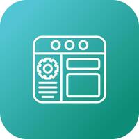 Web Browser Vector Icon