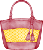 Aquarell Handtasche Clip Kunst png