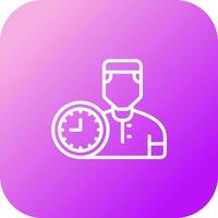 Working Hour Vector Icon