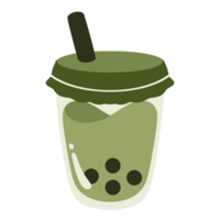 boba té ilustración png