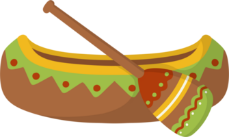 indian canoe native american india png