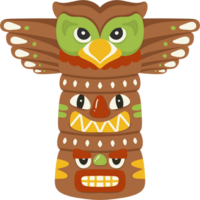 Totem Pole einheimisch amerikanisch Indien png