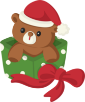 cute bear cartoon illustration png