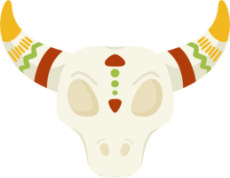 bufalo cranio nativo americano India png