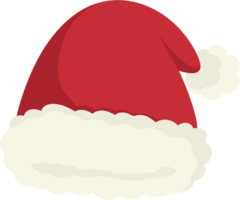 Santa cappello cartone animato illustrazione png