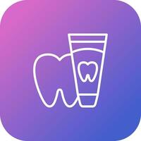 Toothpaste Vector Icon