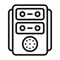 Pc Tower Vector Icon