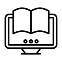 Manual Book Vector Icon