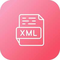 XML Vector Icon