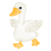 watercolor animal duck png