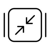 Resize Option Vector Icon