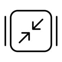 Resize Option Vector Icon