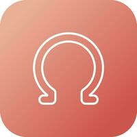 Omega Vector Icon