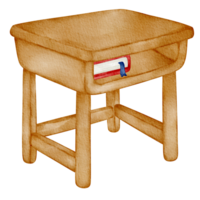 watercolor study table png