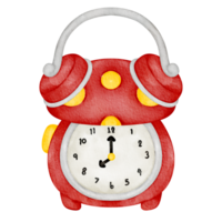 watercolor clock clip art png