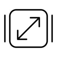 Resize Vector Icon