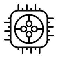 Cpu Vector Icon